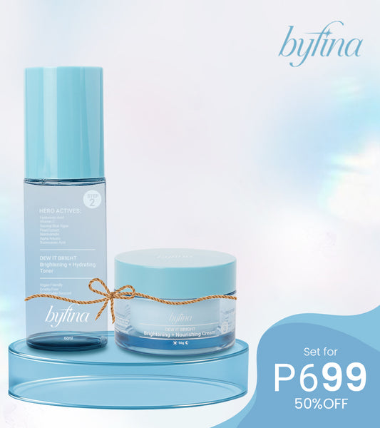 SET: Dew It Bright Brightening + Hydrating Toner and Dew It Bright Brightening + Nourishing Cream 50g