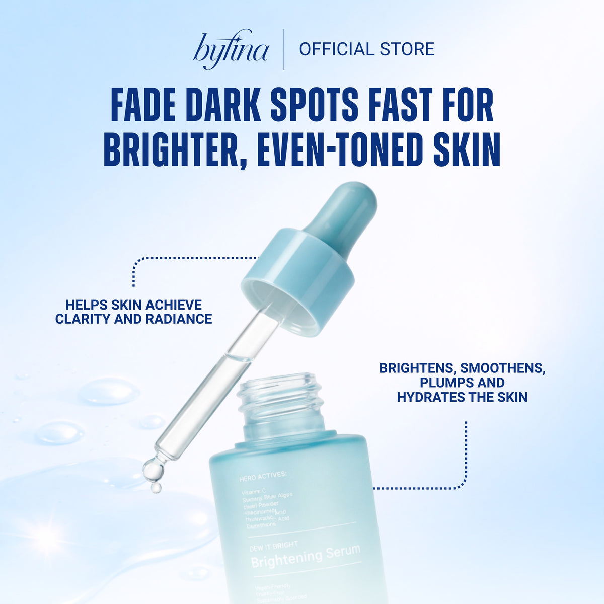 Byfina Scent & Glow Duo | Fearless Body Mist + Vitamin C Brightening Serum