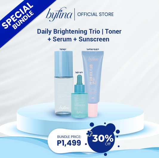 Dew It Bright  Brightening Trio | Toner + Serum + Sunscreen