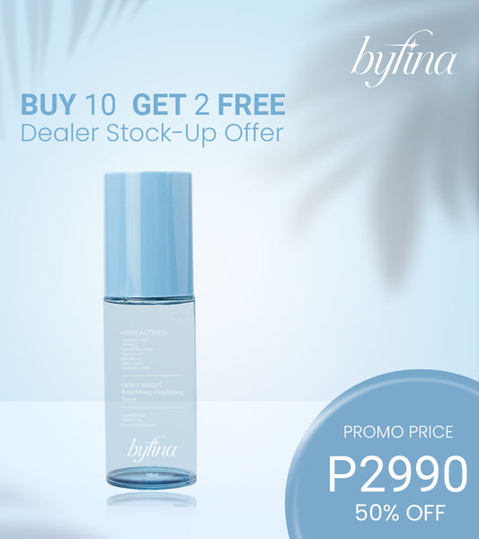 DEALER INCENTIVE:Dew It Bright Brightening + Hydrating Toner (10+2)