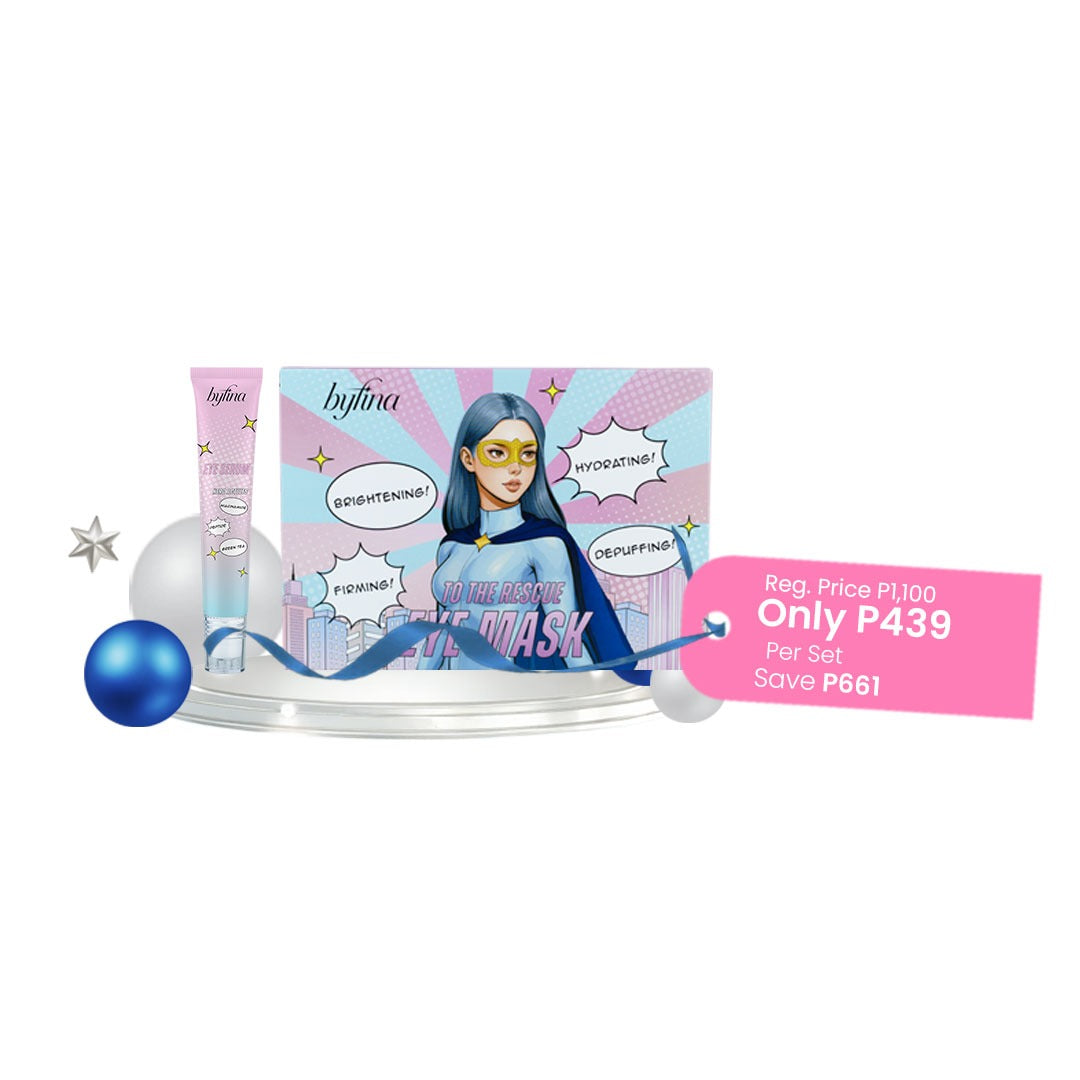 To The Rescue Eye Mask + Eye Serum Only ₱439 | Total Eye Rescue, Full Glow Effect
