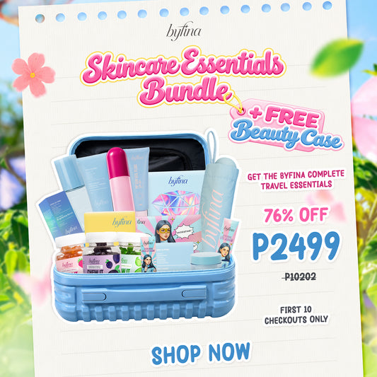 Skincare Essentials Bundle + FREE Beauty Case