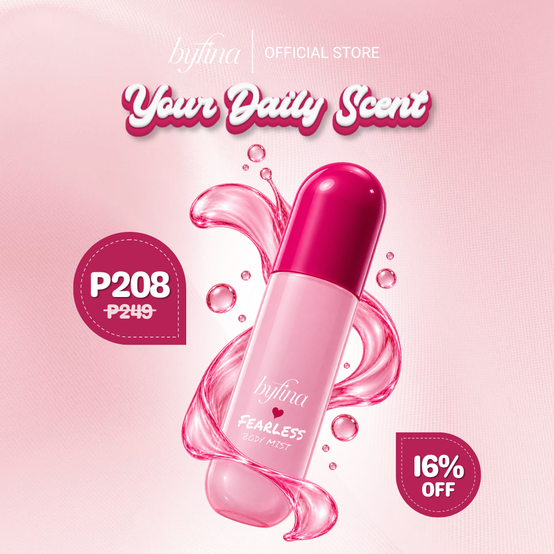[NEW] Byfina Fearless Body Mist – Long-Lasting | Fresh Scent | Everyday Perfume Spray | 100ml