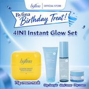 Byfina Brightening Essentials Kit + Cream Mask | Glow Boost Radiance & Skin Brightening