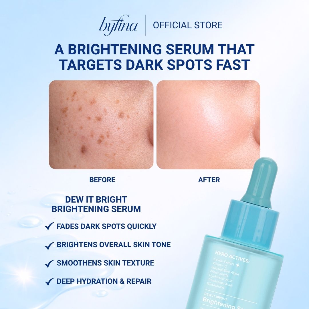 Byfina Vitamin C Brightening Serum with Niacinamide, Alpha Arbutin