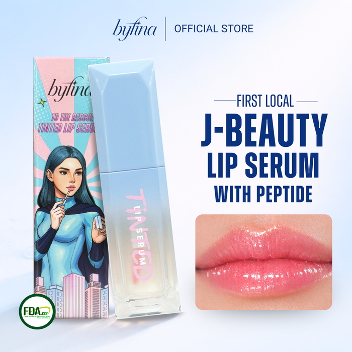 Byfina Peptide Color-Adapt Lip Serum Tint | Hydrating Lip Glow for Dry & Chapped Lips (5ml)