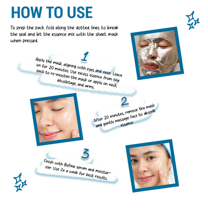Diamond Bright Brightening Sheet Mask (5pcs) 30ml