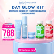 Byfina Beauty Glow Ritual Bundle | Daily Skincare Kit + Glutathione & Collagen Gummies