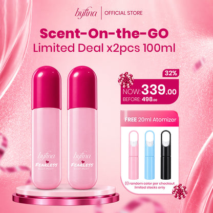 [NEW] Byfina Fearless Body Mist – Long-Lasting | Fresh Scent | Everyday Perfume Spray | 100ml