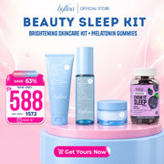 Byfina Beauty Sleep Kit | Daily Skincare Kit + Melatonin Ashwagandha Gummies