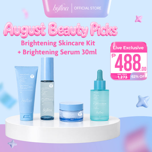 Byfina Vitamin C Brightening Serum with Niacinamide, Alpha Arbutin, Tranexamic for Dark Spots (30ml)
