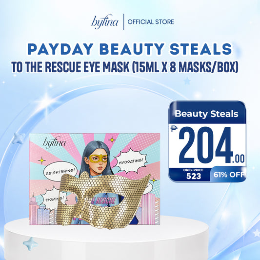 Byfina Caffeine Peptide Under Eye Mask | Depuffing & Brightening Eye Patches (8pcs)