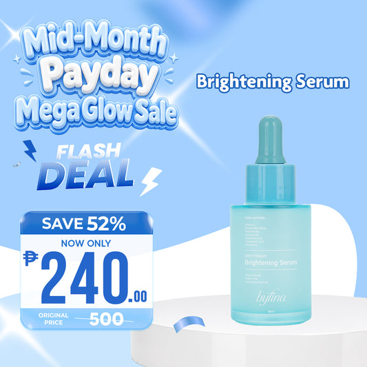 Byfina Vitamin C Brightening Serum with Niacinamide, Alpha Arbutin, Tranexamic for Dark Spots (30ml)