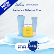 Byfina Cleanser Cream Mask Sunscreen | Brightening Deep Clean UV Protection Routine