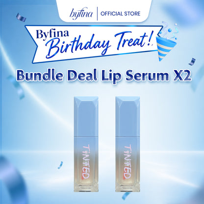 Byfina Peptide Color-Adapt Lip Serum Tint | Hydrating Lip Glow for Dry & Chapped Lips (5ml)