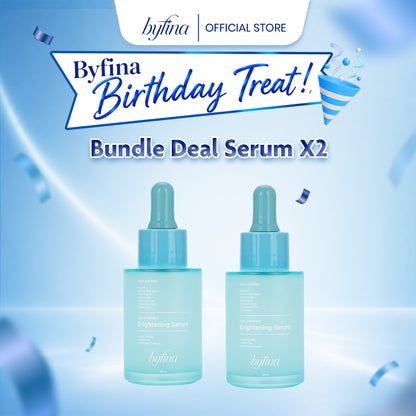 Byfina Vitamin C Brightening Serum with Niacinamide, Alpha Arbutin, Tranexamic for Dark Spots (30ml)