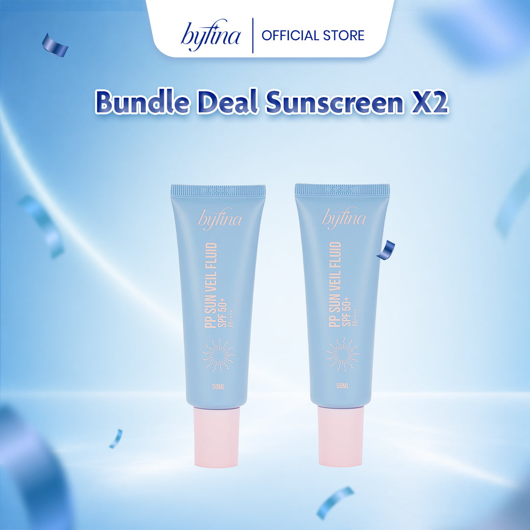 Byfina Tone-Up Sunscreen SPF50+ PA++++ | Lightweight Sun Veil Fluid with Soft Matte Finish (50ml)