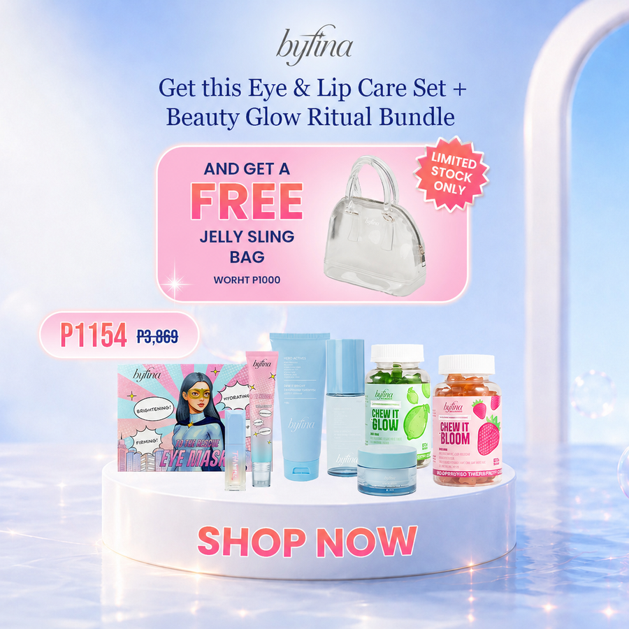 Byfina Beauty Glow Ritual Bundle | Daily Skincare Kit + Glutathione & Collagen Gummies