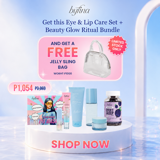 Byfina Beauty Sleep Kit | Daily Skincare Kit + Melatonin Ashwagandha Gummies