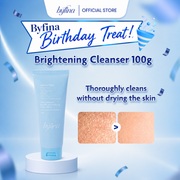 Byfina Vitamin C Brightening Facial Cleanser| For Dull Skin, Dark Spots & Gentle Hydration (100g)
