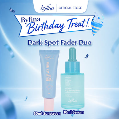 Byfina Tone-Up Sunscreen SPF50+ PA++++ | Lightweight Sun Veil Fluid with Soft Matte Finish (50ml)