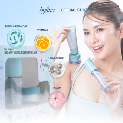 Byfina Scent & Brightening Set | Fearless Body Mist + Brightening Skincare Kit