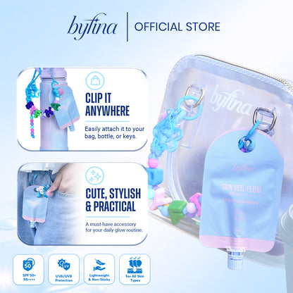 Byfina Bright Eyes & Sun Veil SPF50+ PA++++ Skincare Duo