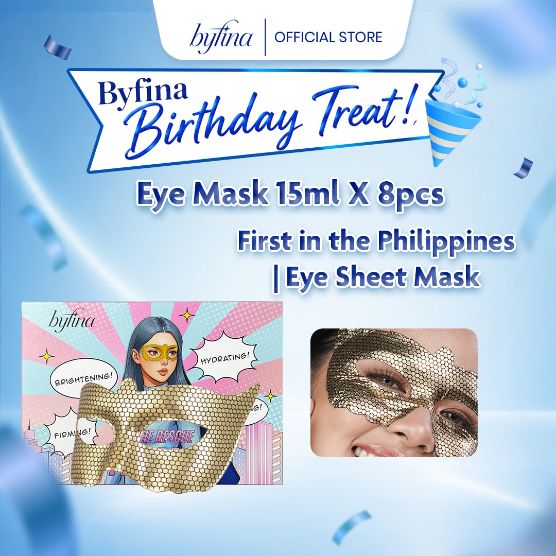 Byfina Caffeine Peptide Under Eye Mask | Depuffing & Brightening Eye Patches (8pcs)