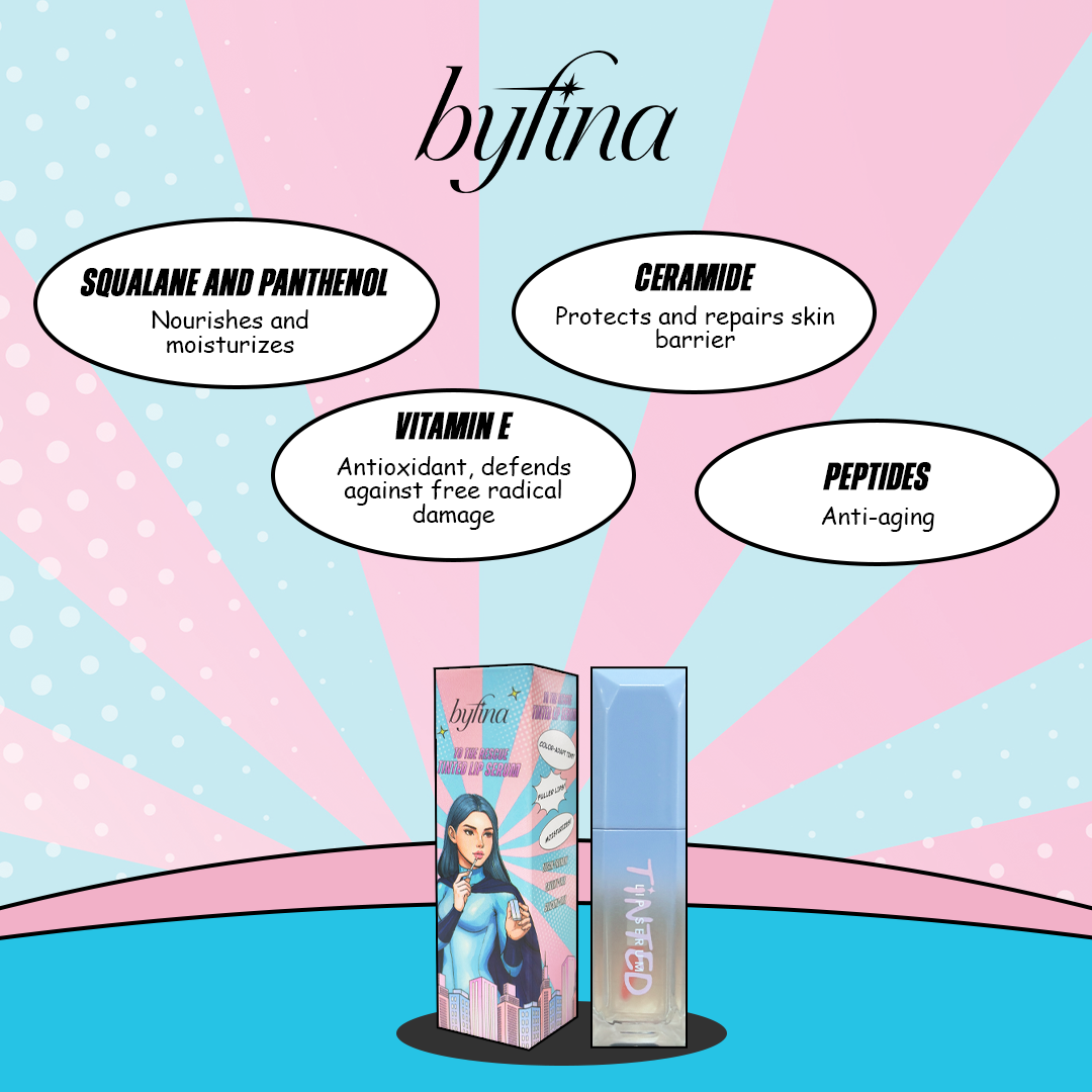 Byfina Byfina All-Day Beauty Essentials | Brightening Serum, Eye Serum, Lip Serum, Sunscreen Sachet, Gluta Gummies, Body Mist