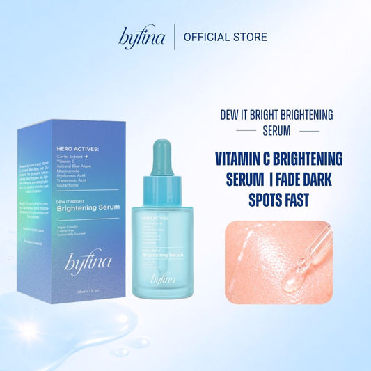 Byfina Vitamin C Brightening Serum with Niacinamide, Alpha Arbutin, Tranexamic for Dark Spots (30ml)