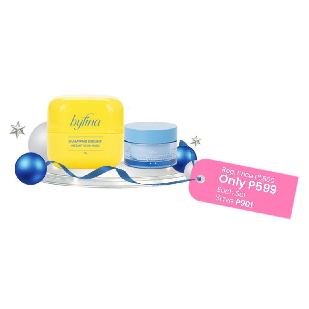 Diamond Bright Instant Glow Mask+Brightening + Nourishing Cream (20g)