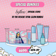 Byfina Cleanser, Toner, Serum, Sunscreen + Eye & Peptide Lip Serum for Dark Spots Glow