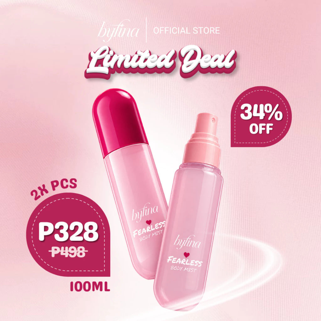 [NEW] Byfina Fearless Body Mist – Long-Lasting | Fresh Scent | Everyday Perfume Spray | 100ml
