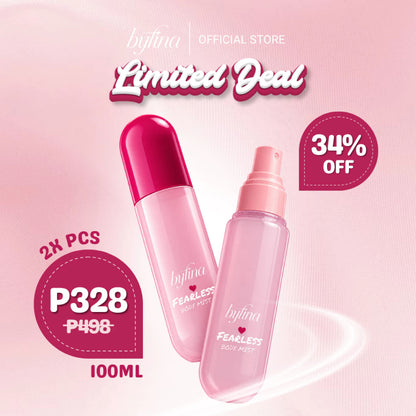 [NEW] Byfina Fearless Body Mist – Long-Lasting | Fresh Scent | Everyday Perfume Spray | 100ml