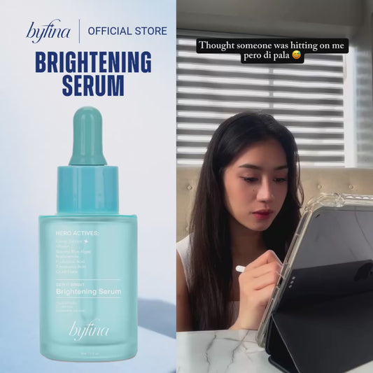 Byfina Vitamin C Brightening Serum with Niacinamide, Alpha Arbutin, Tranexamic for Dark Spots (30ml)